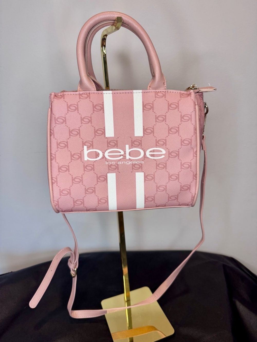 Bebe Paisley Mini PU Satchel